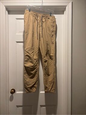 Hurley Men's Casual Drawstring Jogger Pants - Khaki